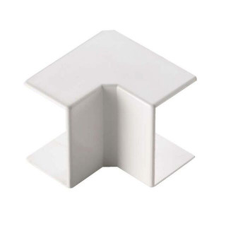 Angle Intérieur  pour goulotte dim. 60x60 blanc