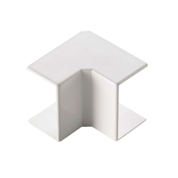 Angle Intérieur  pour goulotte dim. 60x60 blanc