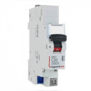 Disjoncteur DNX³ 4500 - auto/auto - U+N 230V~ 20A - 4,5kA - courbe C - 1 module