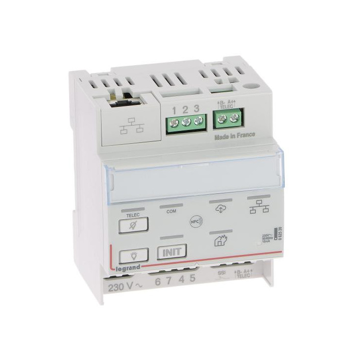 Télécommande BAES modulaire multifonctions SATI connectée non polarisée IP pour bloc d'éclairage et alarme incendie