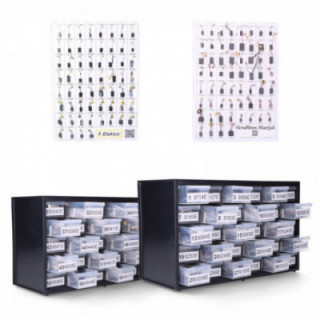 60 TIROIRS DE BALAIS DE CHARBON LES PLUS VENDUS (240 ENSEMBL