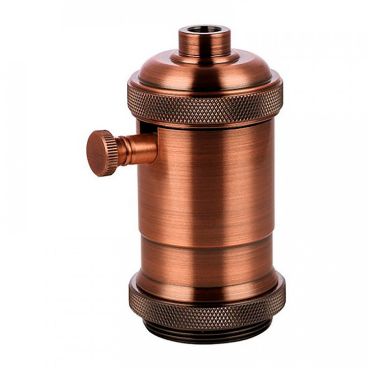 DOUILLE À VARIATEUR VINTAGE, E27, 4 A, 150 W, 250 V~ CUIVRE