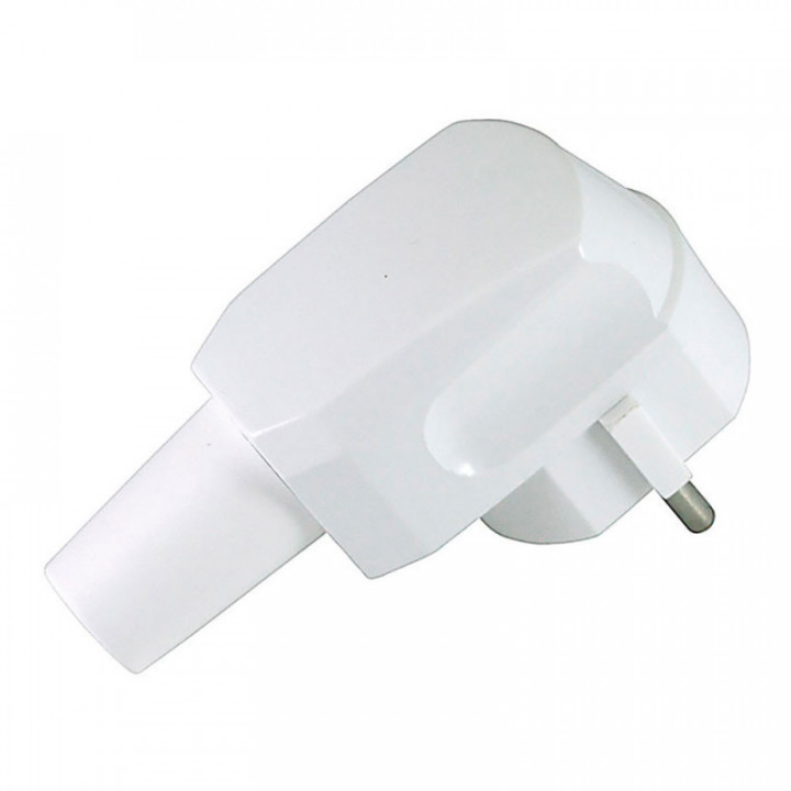 FICHE SCHUKO 2P-TT 25 A 380 V~ BLANCHE