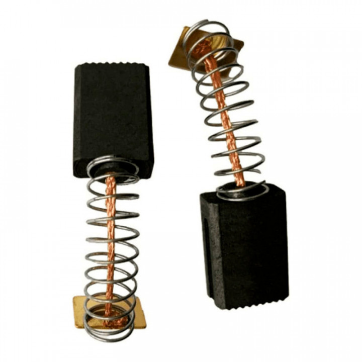 BALAIS DE CHARBON 7 x 11 x 17,50 mm Ref. 9693, 2 unités