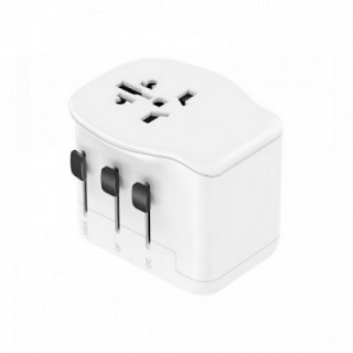 ADAPTATEUR DE VOYAGE UNIVERSEL 3 USB (1A-2C) 20 W