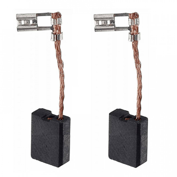 BALAIS DE CHARBON 5 x 10 x 18,5 mm  Ref. 9236, 2 unités