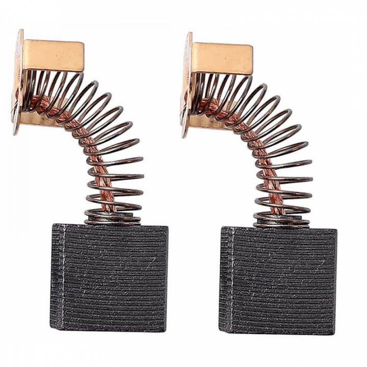 BALAIS DE CHARBON 7 x 17 x 17 mm Ref. 9611, 2 unités