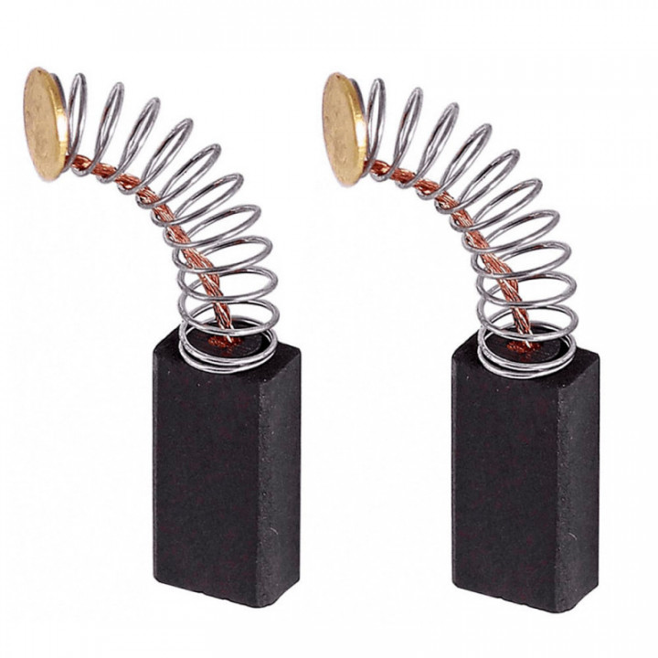 BALAIS DE CHARBON 5 x 8 x 16 mm  Ref. 9380, 2 unités