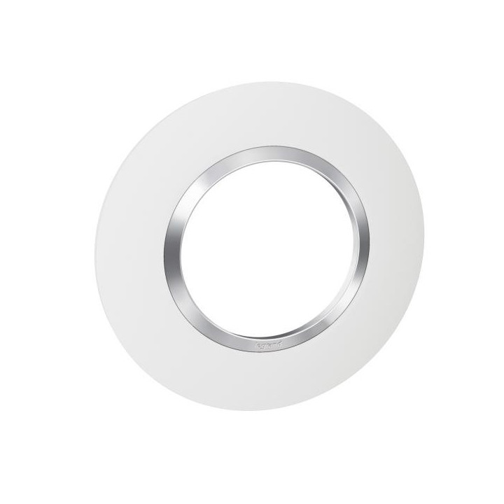 PLAQUE RONDE DOOXIE 1P EFFET CHROM