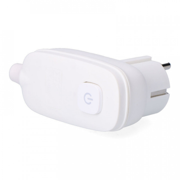 FICHE AVEC T/T (SCHUKO) - INTERRUPTEUR D'ÉCLAIRAGE 16 A 250