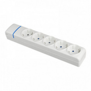 MULTIPLE BASE WITH 5 OUTLETS 2P-E, 16A 250V