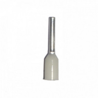 BOUT ISOLÉ 00,50 mm², BLANC, 100 unités