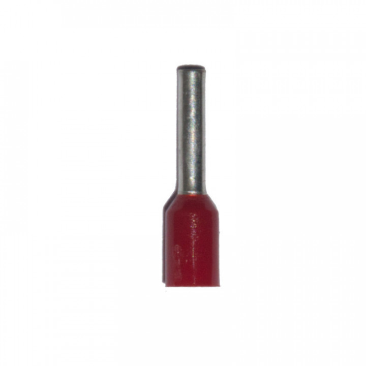 BOUT ISOLÉ 01,00 mm², ROUGE, 100 unités