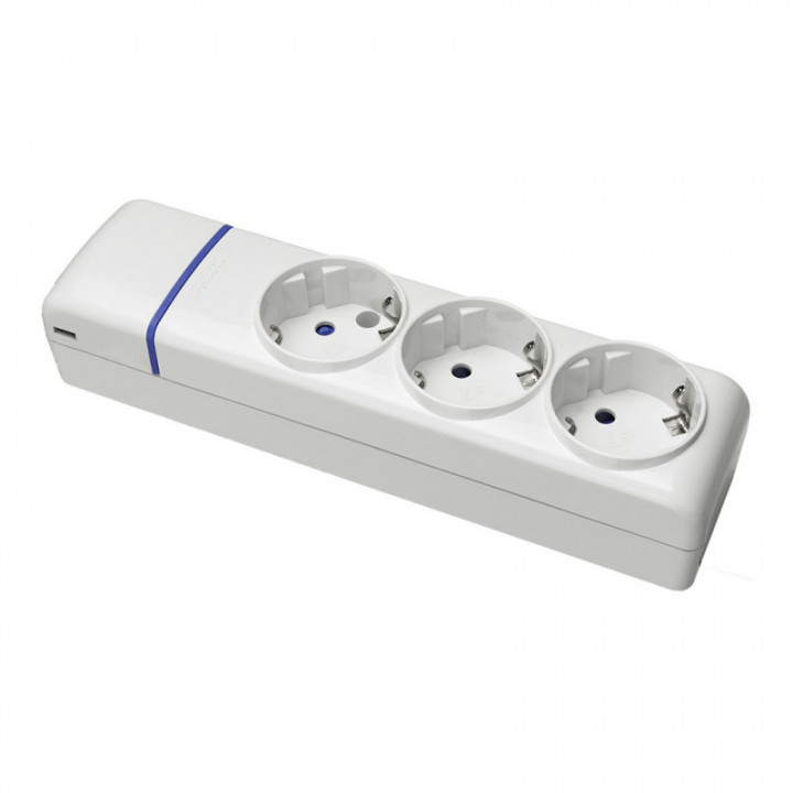 BASE MULTIPLE AVEC 3 PRISES T/TL