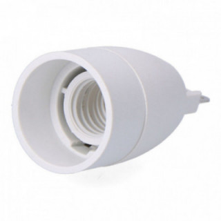 CONVERTISSEUR DE G9 À E14, 2 À 230 V, BLANC, D30 x 57 mm (SO