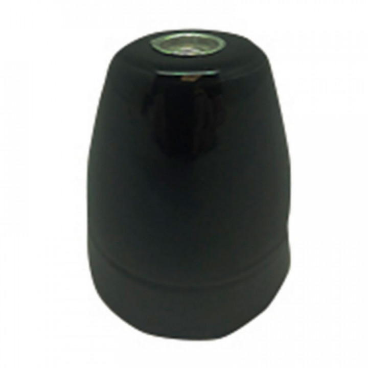 DOUILLE DE LAMPE EN CÉRAMIQUE VINTAGE E27, 100 W 250 V, NOIR
