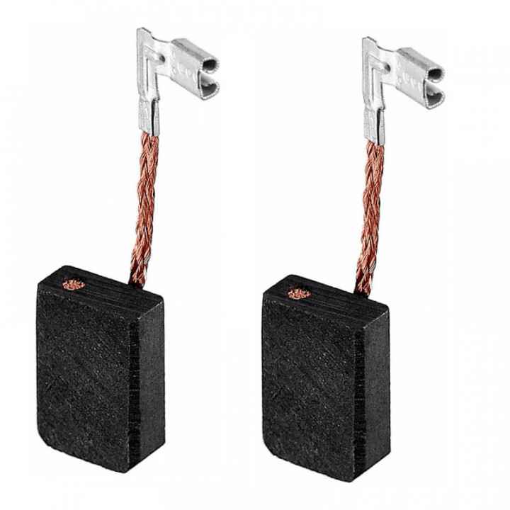 BALAIS DE CHARBON 5 x 11 x 15,5 mm Ref. 9297, 2 unités