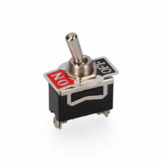 INTERRUPTEUR UNIPOLAIRE À TIGE MÉTALLIQUE 10A 250V (SOUS EMB