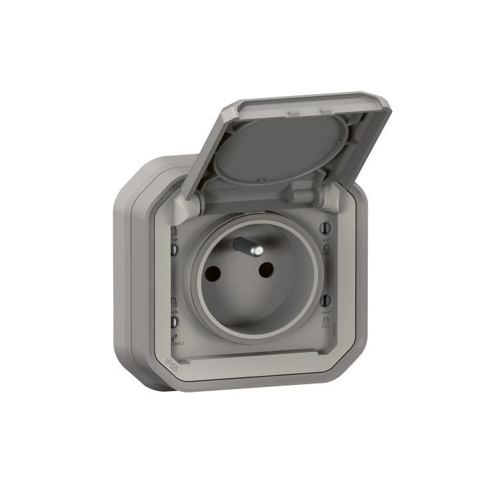 2P/T F/B GRIS ENCASTRE