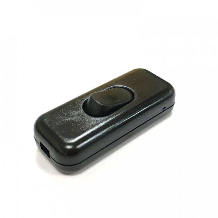 INTERRUPTEUR DE PASSAGE 3A NOIR EDM (EMBALLÉE)