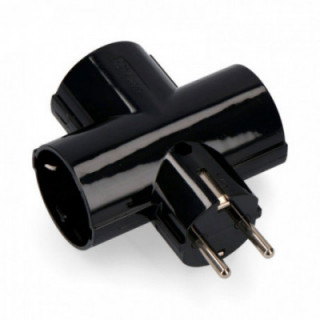 FICHE TRIPLE AVEC BAKÉLITE T/TL TYPE F 4.8mm 16A 250V MAX 36