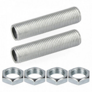 TIGES FILETÉES DE 40mm AVEC ÉCROU 10/100 (EMBALLÉ)