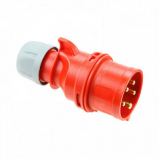 FICHE CETAC 3P-N-T ROUGE 32A 400V~ IP44