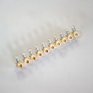 BANDE STORE TRANSPARENTE 10 PÔLES 10 mm²