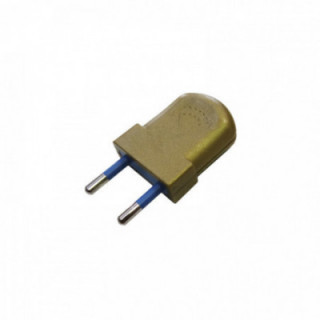 FICHE BIPOLAIRE EUROPÉENNE DORÉE 10A 4mm 250V