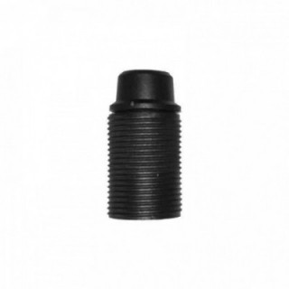 DOUILLE FILETÉE E14 HOMOLOGUÉE NOIRE SOLERA 6584CRN