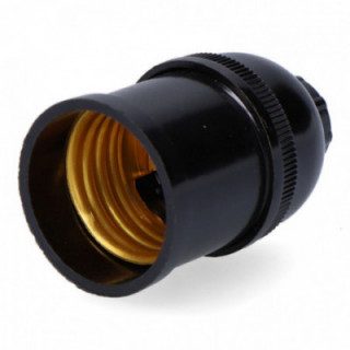 SUPPORT DE LAMPE À COURANT NOIR E27 (SOUS FILM RÉTRACTABLE)