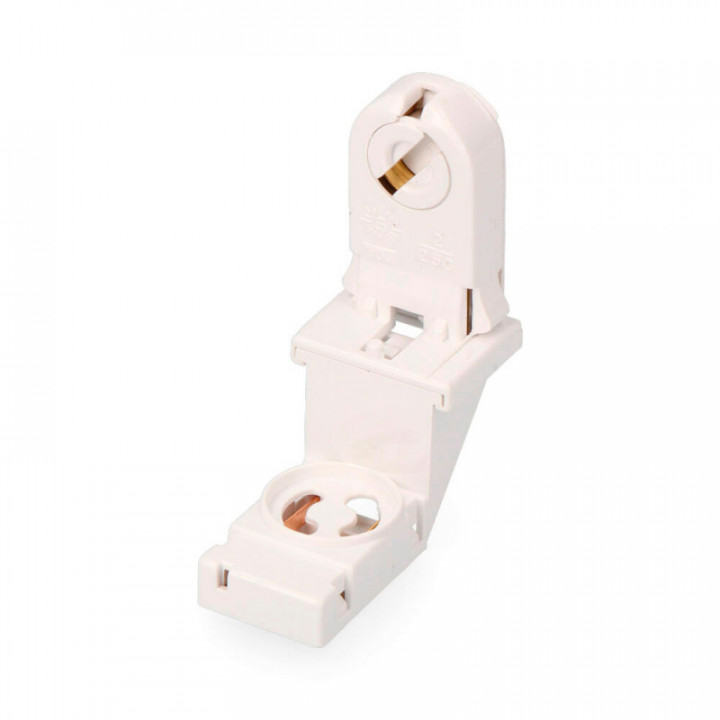 DOUILLE LAMPE G3 FLUORESCENTE T8 AVEC PORTE-STARTER SOLERA