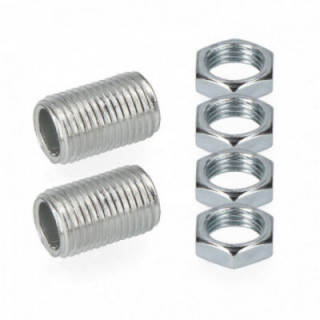 TIGES FILETÉES DE 15mm AVEC ÉCROU 10/100 (EMBALLÉ)