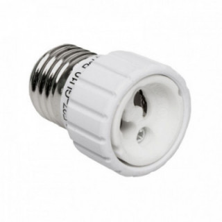 ADAPTATEUR DE DOUILLE E27 VERS GU10 (UNIQUEMENT 12V OU INFÉR