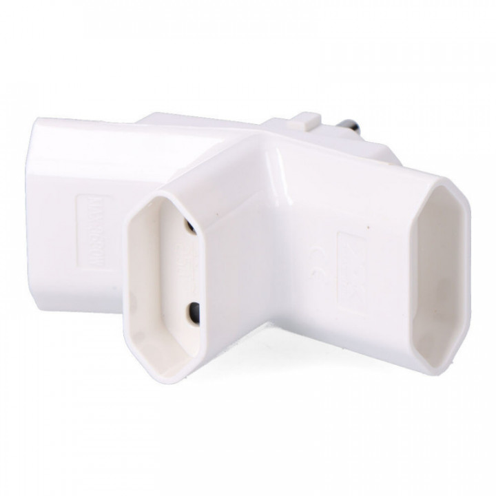 TRIPLE BOUCHON ESP. JAMBE 4,8 mm. (SOUS FILM RÉTRACTABLE)