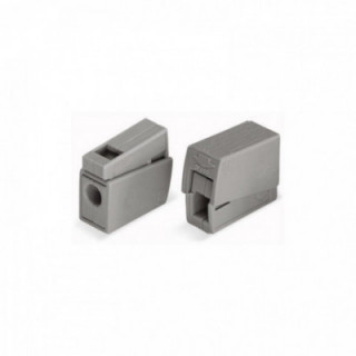 CONNECTEUR CLIP RAPIDE EN LIGNE 2 CONDUCTEURS, 1 RIGIDE - 1