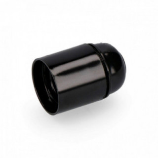 DOUILLE RENFORCÉE EN BAKÉLITE E27 NOIR (RÉTRACTÉE) (22285) E