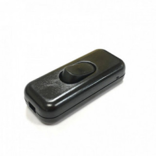 INTERRUPTEUR À PAS, 4A 250V~, NOIR (RÉTRACTÉ)