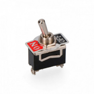 INTERRUPTEUR UNIPOLAIRE À TIGE MÉTALLIQUE 10A 250V