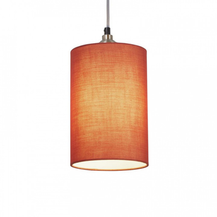 Abat-jour Clyde Cylinder 16 cm - Terre cuite