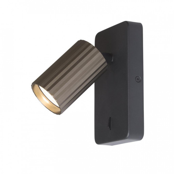 Anna Reader, GU10 Spotlght, bronze cannelé