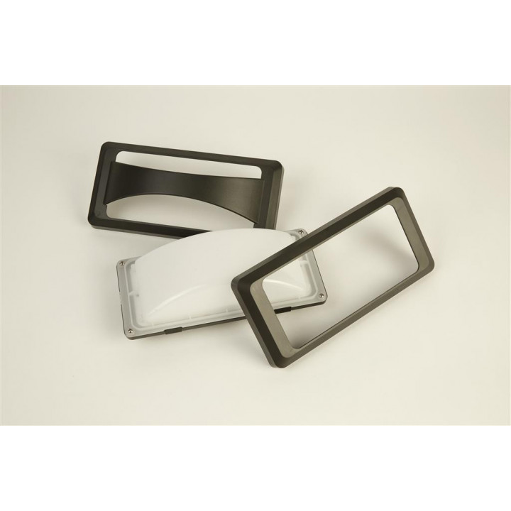 Chiba Duo, 12,5W 3000k IP65, gris foncé