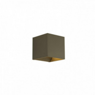 Feu mural Newton Square Up&Down, G9, Latte