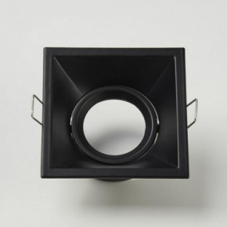 Finition Slim Square Ajustable, GU10, Noir