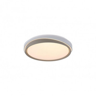 Flush LED galactique rond - Blanc & Or