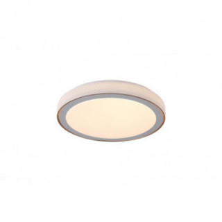 Flush LED galactique rond - Blanc & Or