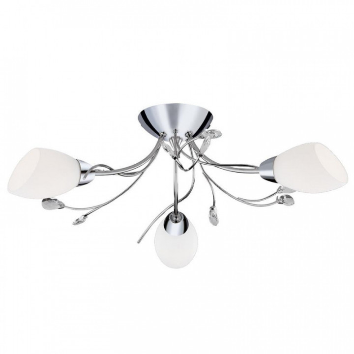 Gardenia 3Lt Flush - Chrome poli et verre