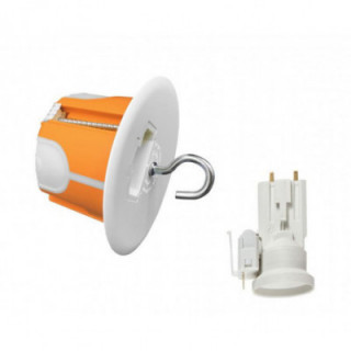 Boite BBC DCL CENTRE D67mm - avec douille et fiche DCL - multimatériaux CAPRITHERM PLUS Boite BBC DCL CENTRE D67mm - avec douille et fiche DCL - multimatériaux CAPRITHERM PLUS