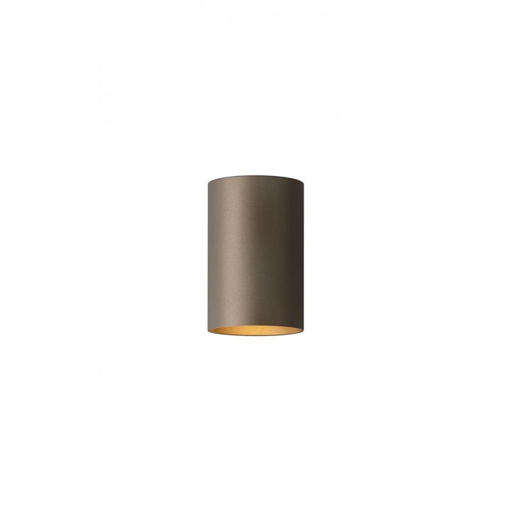 Cyls Cylindre Down Wall Light, GU10, Latte