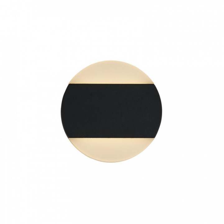 Éclairage mural extérieur LED de caverne, noir